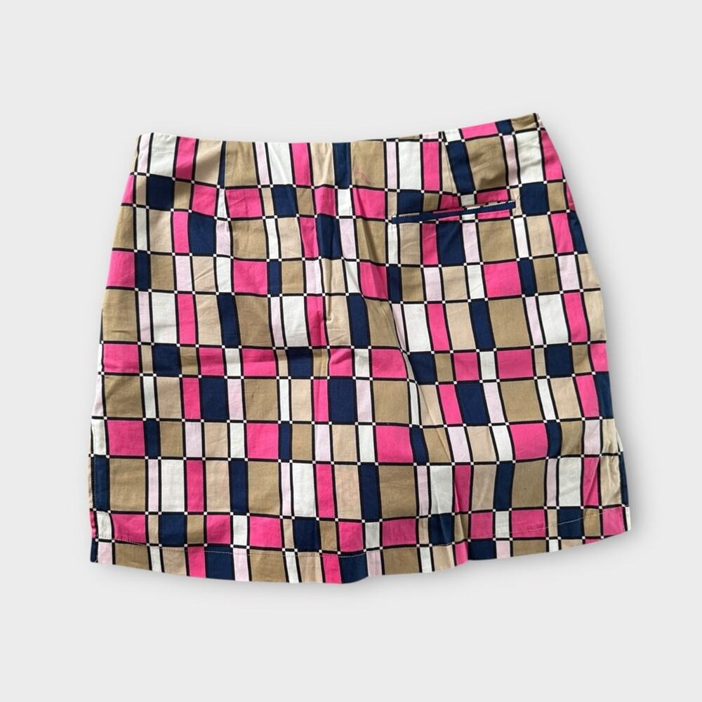 NEW Golfini block print performance skort, size 4… - image 8